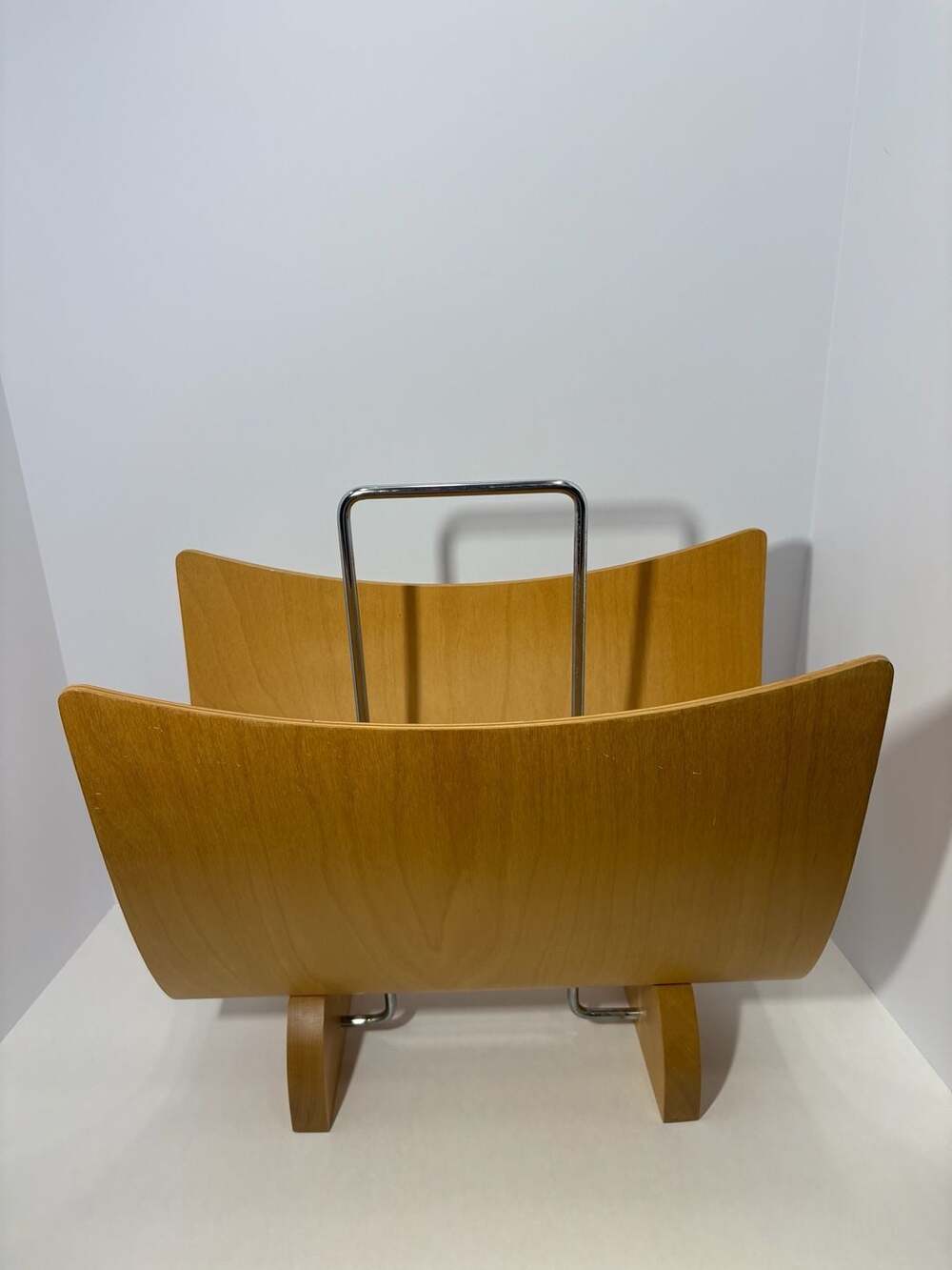 Vintage Ligne Roset Bentwood Magazine Holder